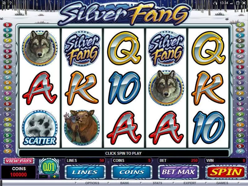 Silver Fang Microgaming Slot Game released in   - Free Spins