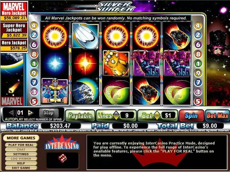 Silver Surfer CryptoLogic Slot Game released in   - 