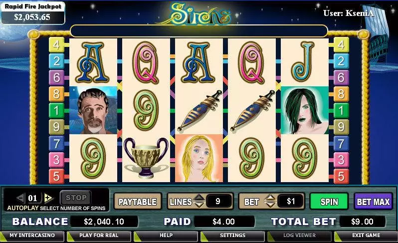 Sirens CryptoLogic Slot Game released in   - Free Spins