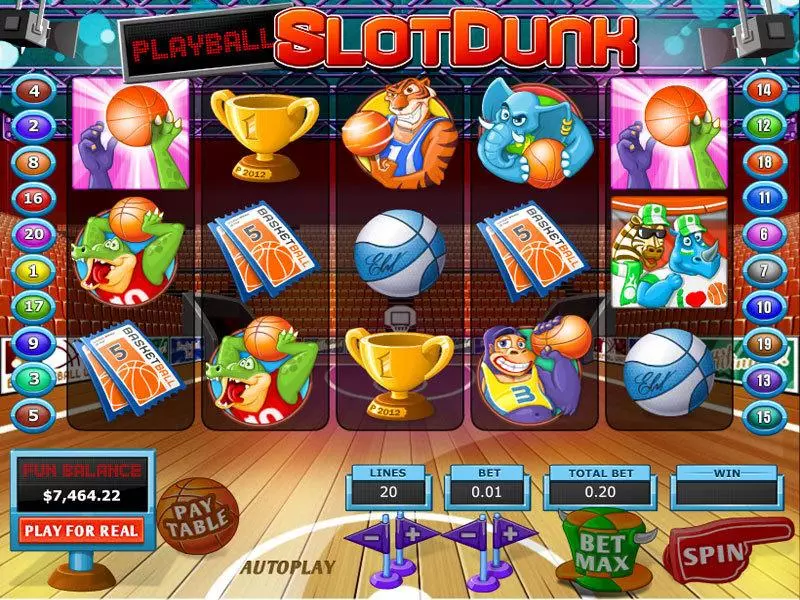 Slot Dunk Topgame Slot Game released in   - Free Spins