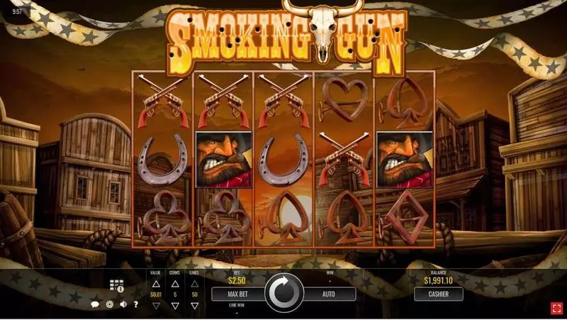 Smoking Gun Rival Slot Game released in March 2019 - Free Spins