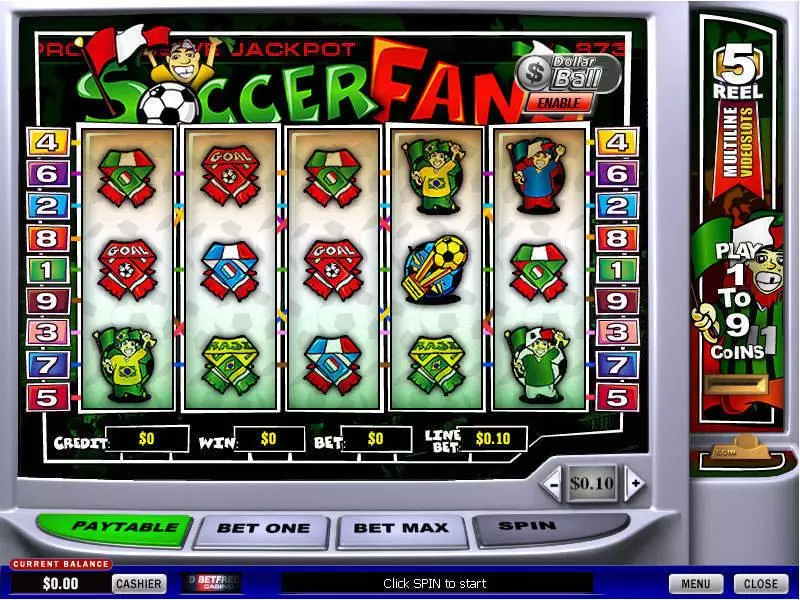 Soccer Fans PlayTech Slot Game released in   - Second Screen Game