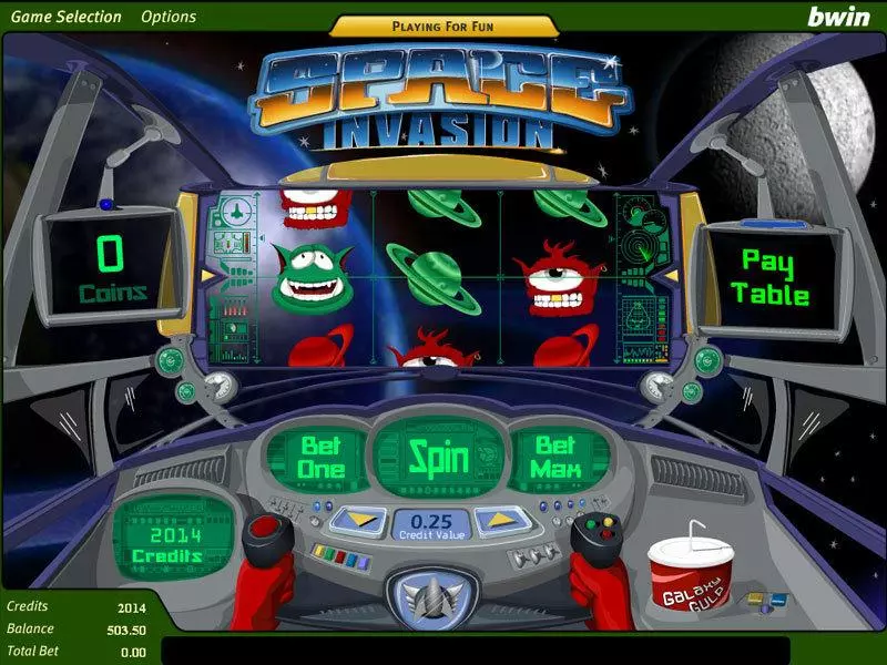 Space Invasion Amaya Slot Game released in   - 