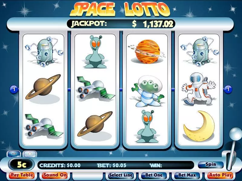 Space Lotto Byworth Slot Game released in   - Second Screen Game