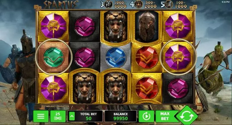 Spartus StakeLogic Slot Game released in   - Mystery Win