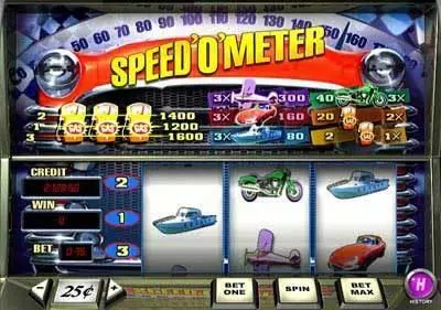 Speed'o'Meter PlayTech Slot Game released in   - 
