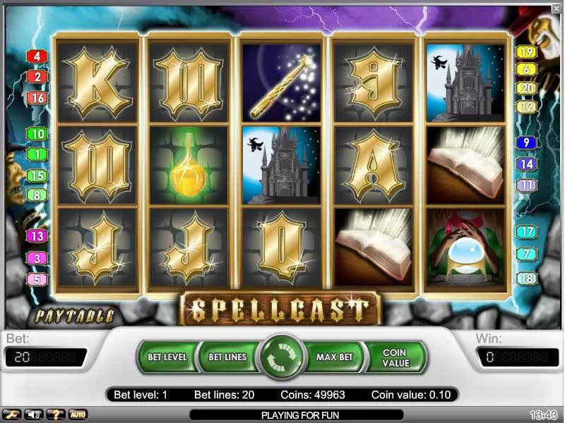 Spellcast NetEnt Slot Game released in   - Free Spins