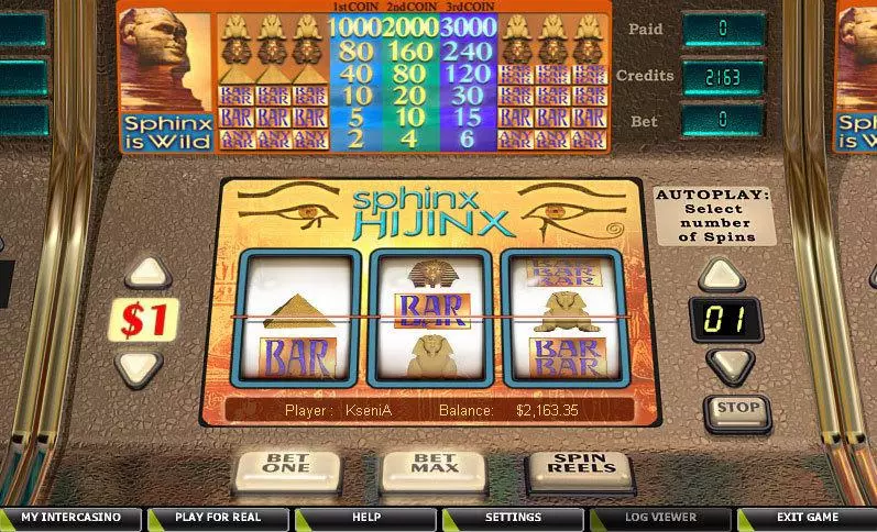 Sphinx Hijinx CryptoLogic Slot Game released in   - 