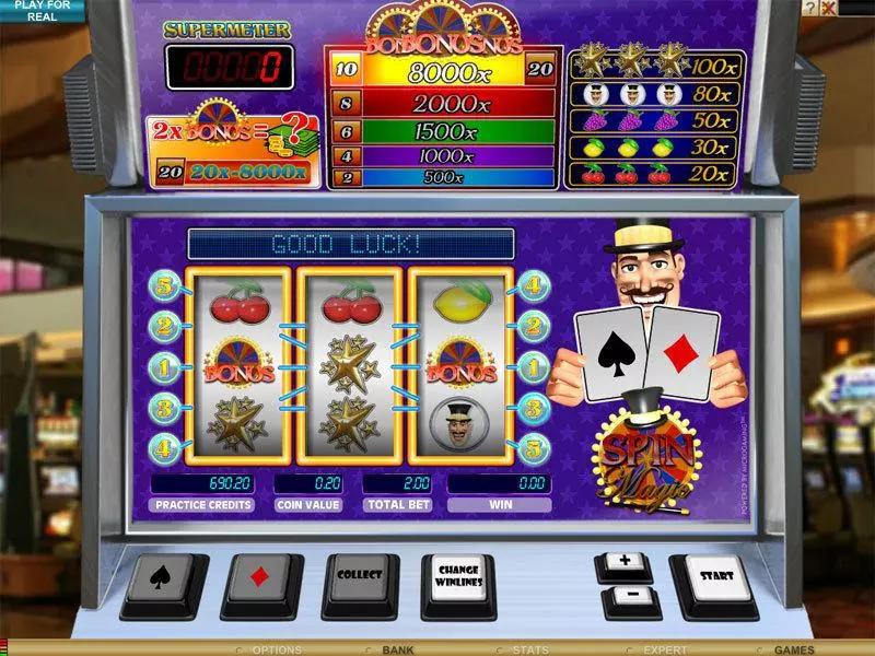 Spin Magic Microgaming Slot Game released in   - Second Screen Game