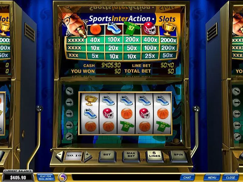 Sports InterAction PlayTech Slot Game released in   - 