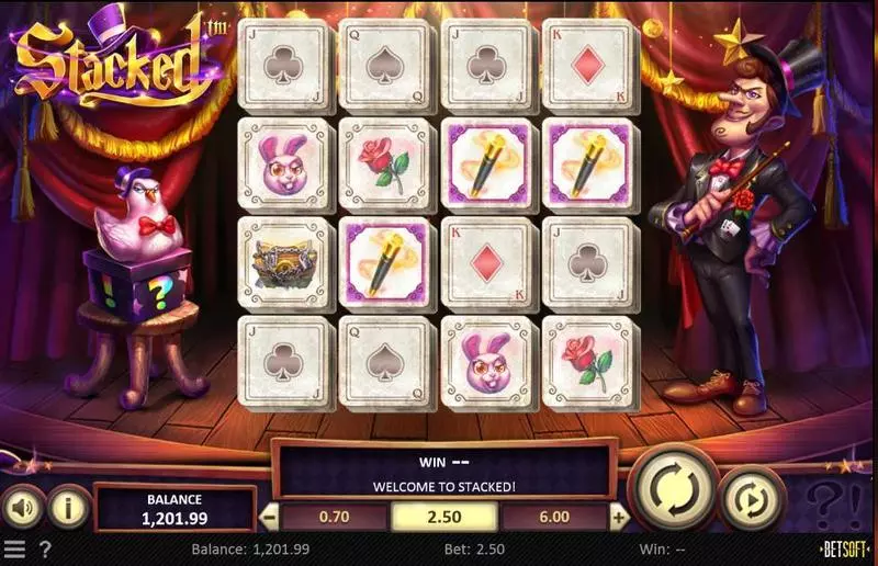 Stacked BetSoft Slot Game released in March 2021 - Free Spins