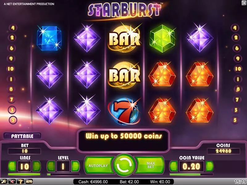 Starburst NetEnt Slot Game released in   - Free Spins