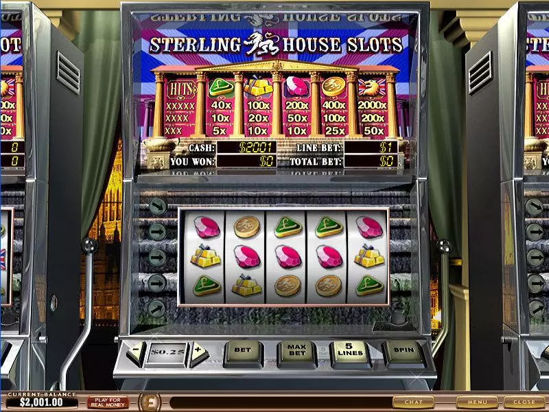 Sterling House PlayTech Slot Game released in   - 