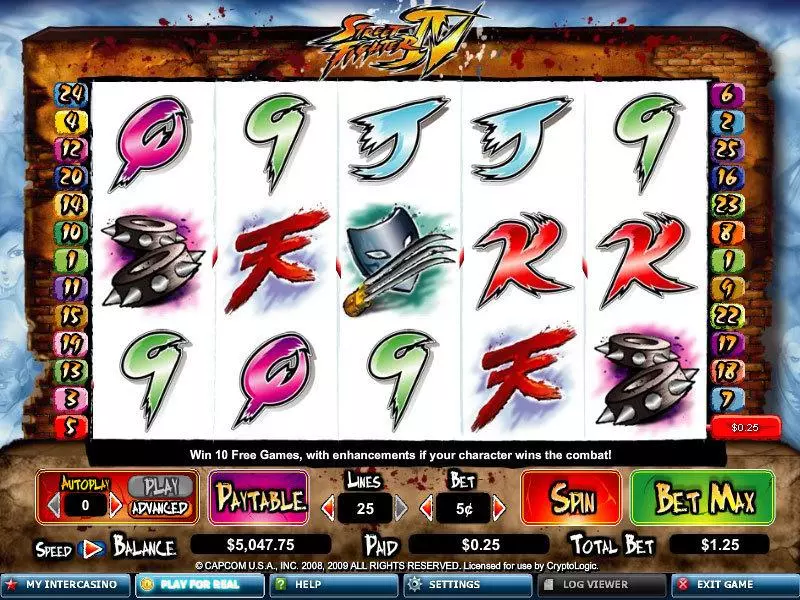 Street Fighter IV CryptoLogic Slot Game released in   - Second Screen Game