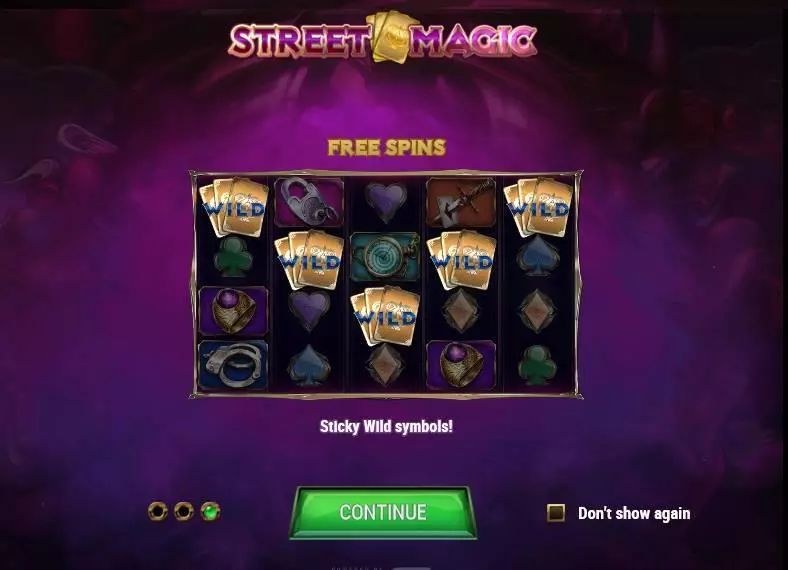 Street Magic Play'n GO Slot Game released in September 2018 - Free Spins