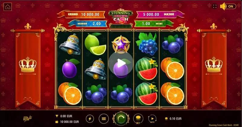 Stunning Crown Cash Mesh BF Games Slot Game released in May 2024 - Cash Mesh