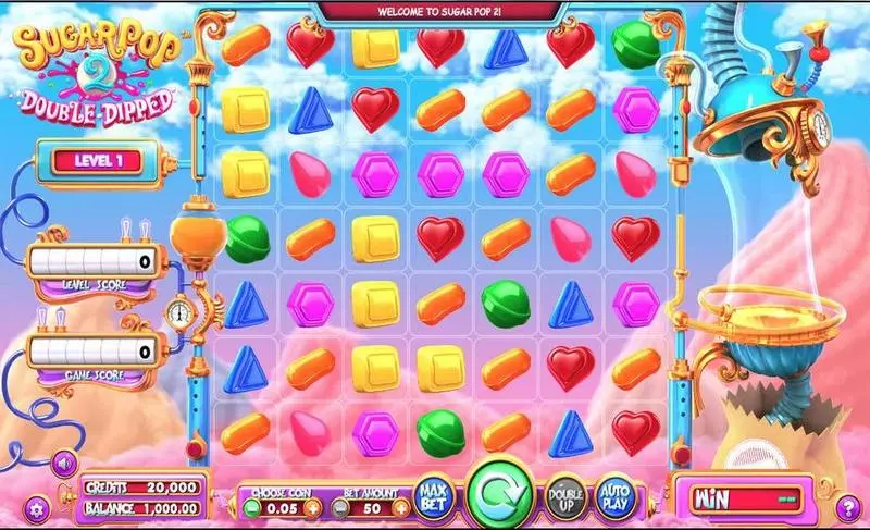Sugar Pop 2: Double Dipped BetSoft Slot Game released in February 2018 - Accumulated Bonus