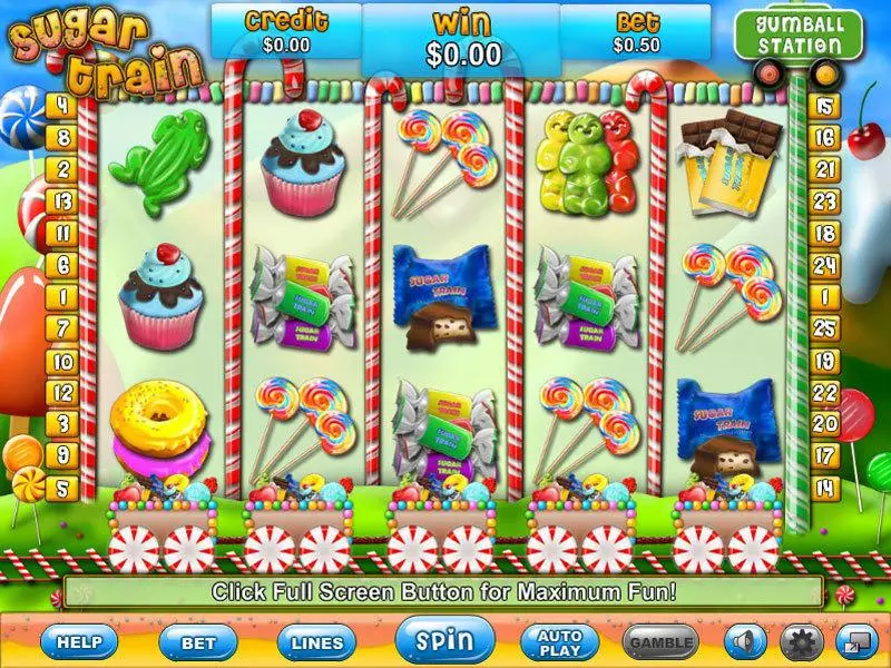 Sugar Train Eyecon Slot Game released in   - Free Spins