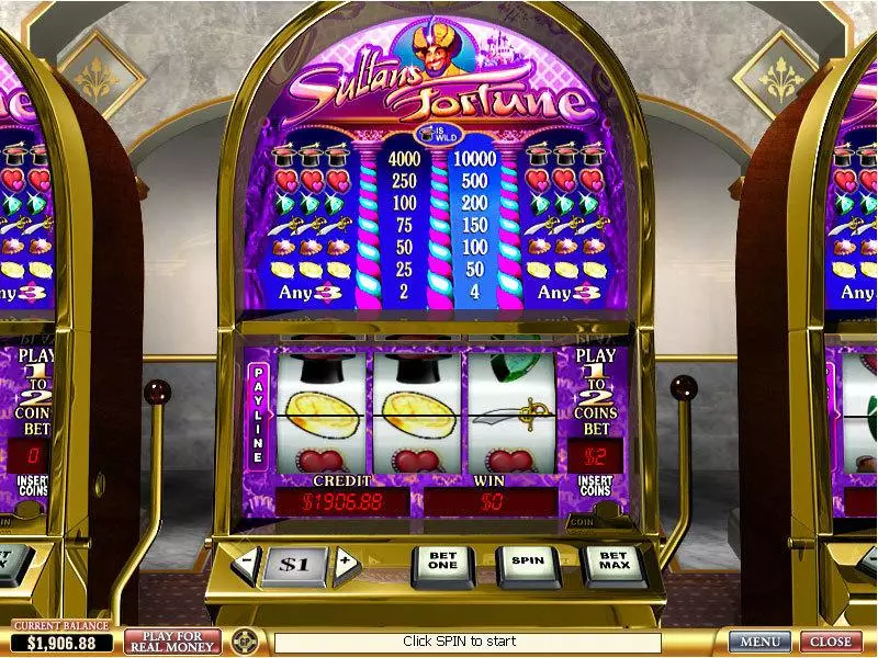 Sultan's Fortune PlayTech Slot Game released in   - 