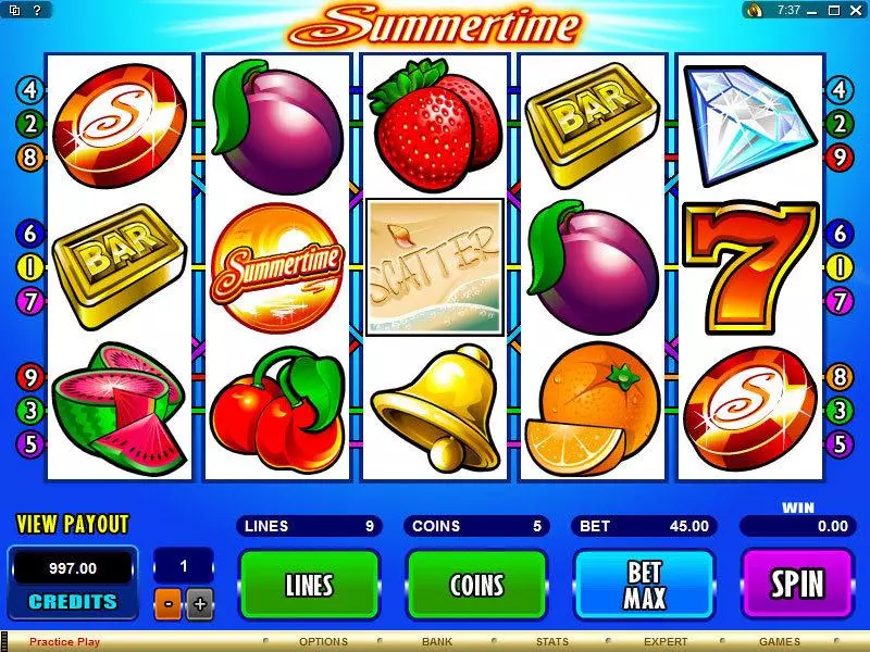 Summertime Microgaming Slot Game released in   - Free Spins