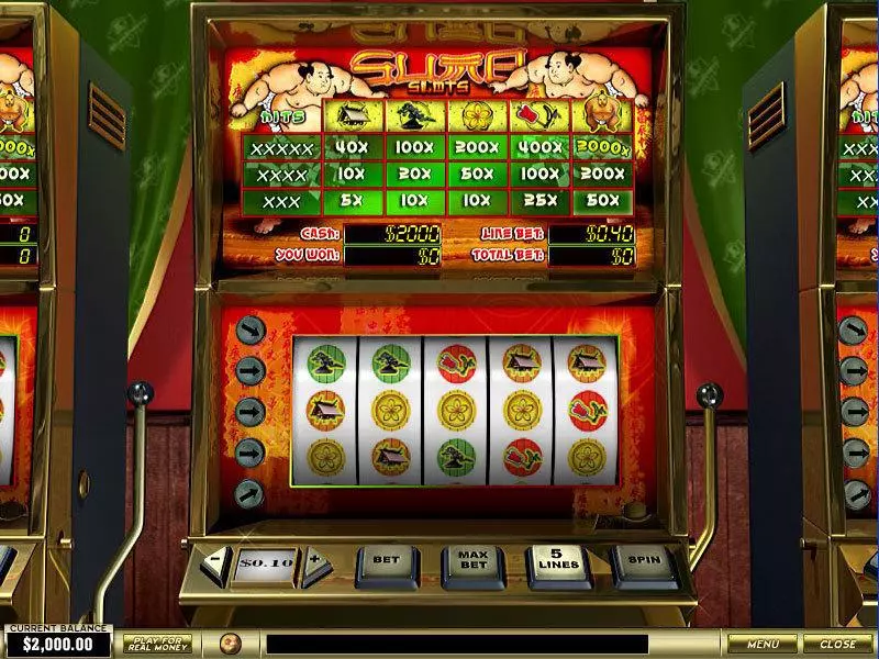 Sumo PlayTech Slot Game released in   - 