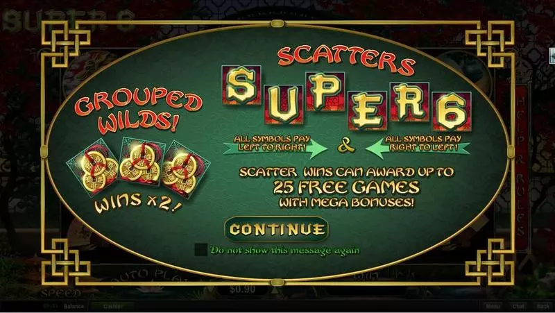 Super 6 RTG Slot Game released in May 2016 - 