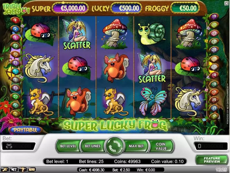 Super Lucky Frog NetEnt Slot Game released in   - Free Spins