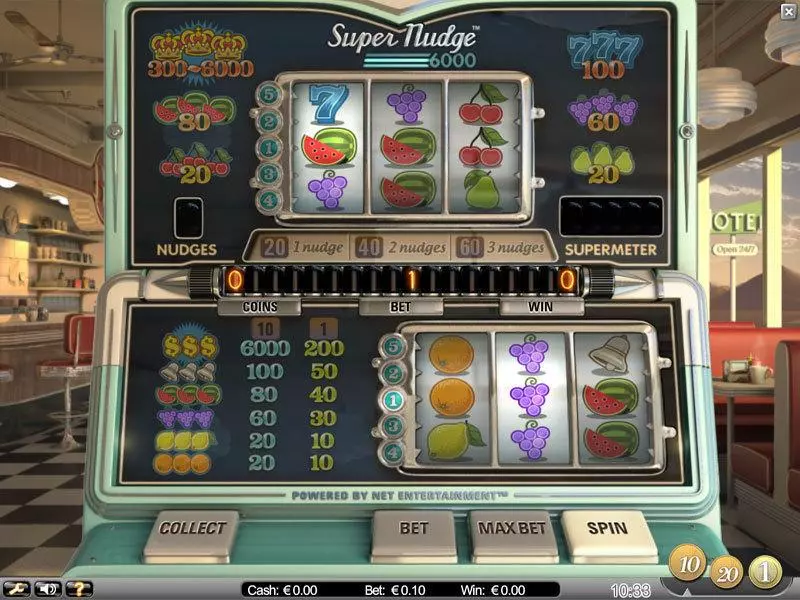 Super Nudge 6000 NetEnt Slot Game released in   - Second Screen Game
