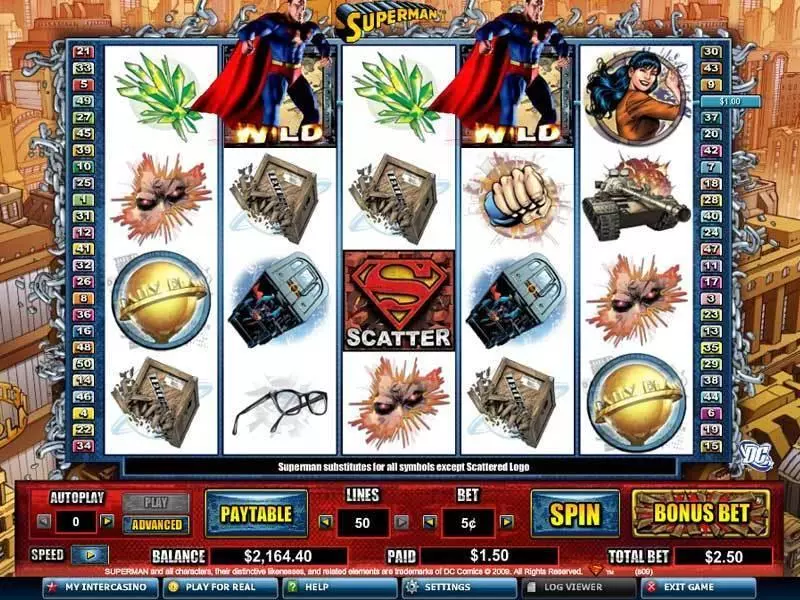 Superman Amaya Slot Game released in   - Free Spins