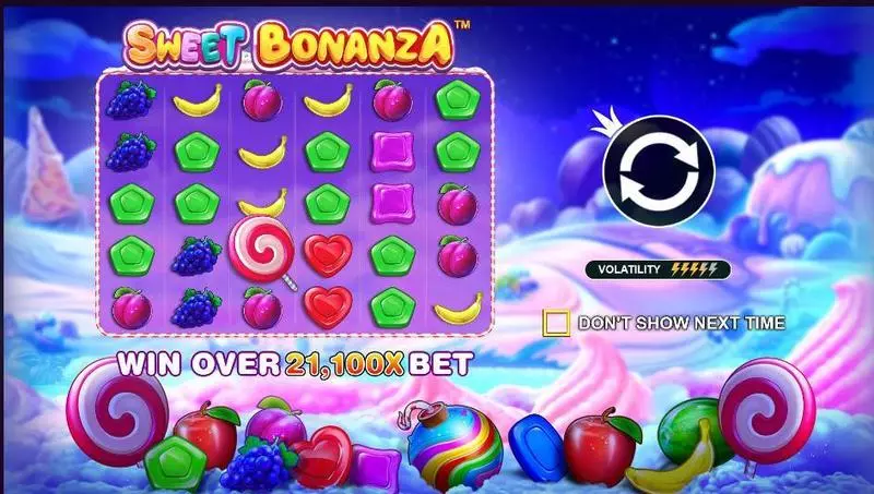 Sweet Bonanza Pragmatic Play Slot Game released in June 2019 - Free Spins