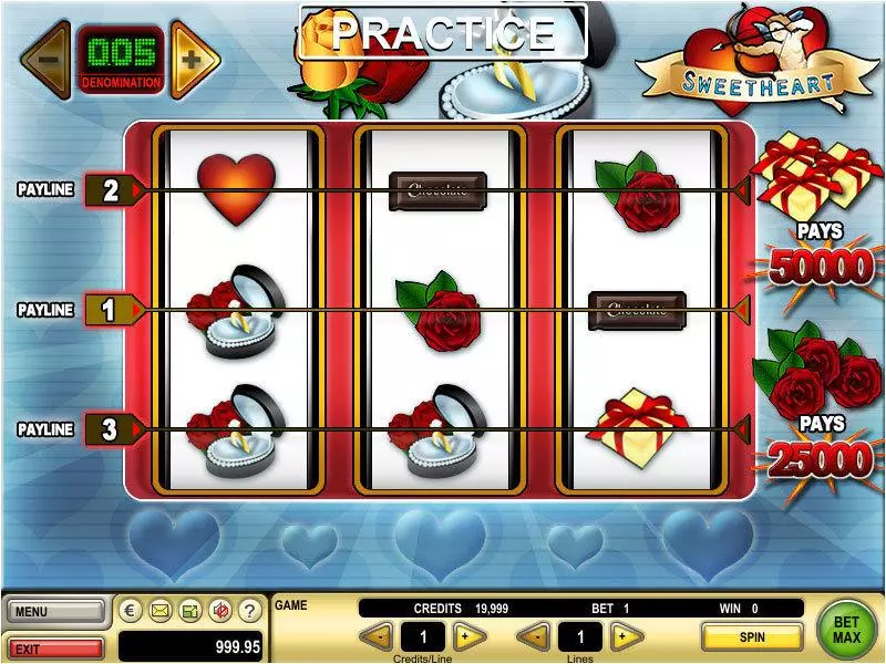 Sweetheart GTECH Slot Game released in   - 