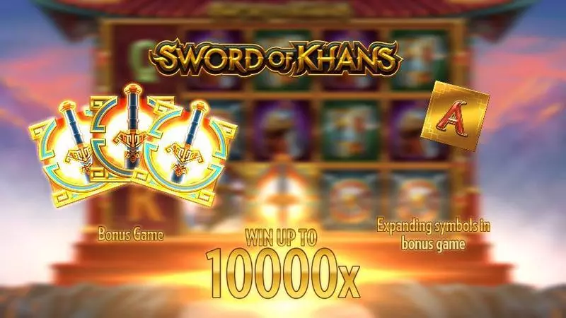 Sword of Khans Thunderkick Slot Game released in November 2019 - Free Spins