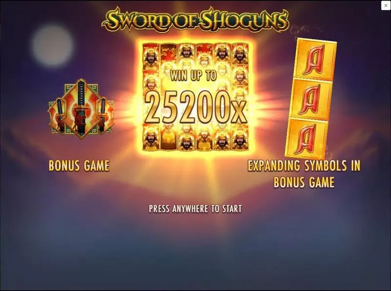 Sword Of Shoguns Thunderkick Slot Game released in June 2023 - Free Spins