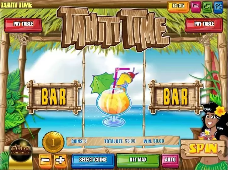 Tahiti Time Rival Slot Game released in December 2012 - Free Spins