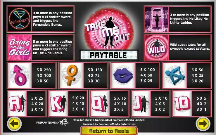 Take Me Out Hatimo Slot Game released in   - Free Spins
