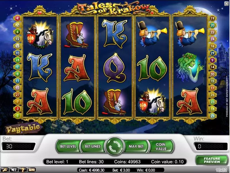 Tales of Krakow NetEnt Slot Game released in   - Free Spins