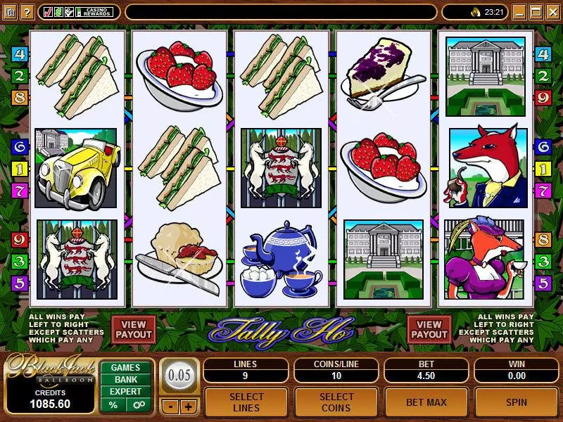 Tally Ho Microgaming Slot Game released in   - Free Spins