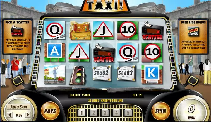 Taxi! Amaya Slot Game released in   - Free Spins
