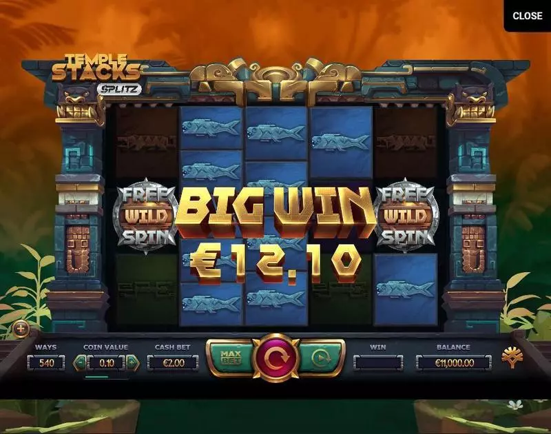 Temple Stacks Yggdrasil Slot Game released in January 2020 - Free Spins