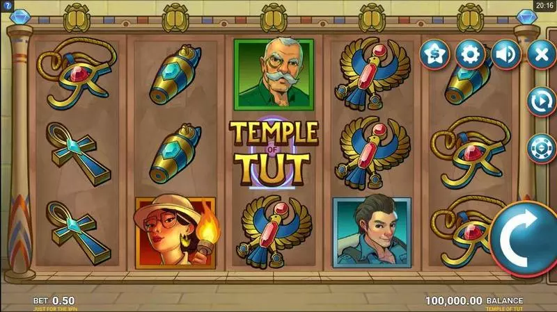 Temple Tut Microgaming Slot Game released in May 2018 - Free Spins