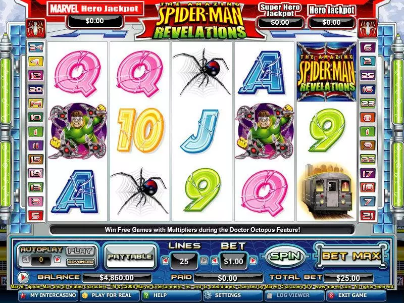 The Amazing Spider-Man Revelations CryptoLogic Slot Game released in   - Free Spins