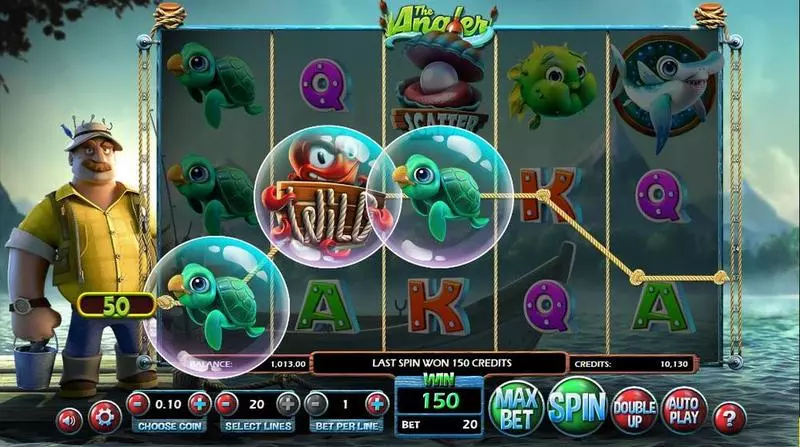 The Angler BetSoft Slot Game released in May 2017 - Pick a Box