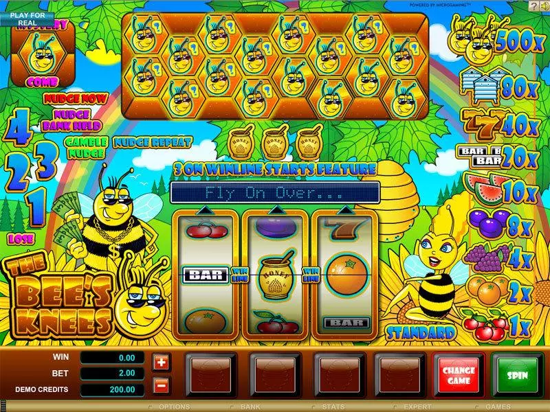 The Bees Knees Microgaming Slot Game released in   - Second Screen Game