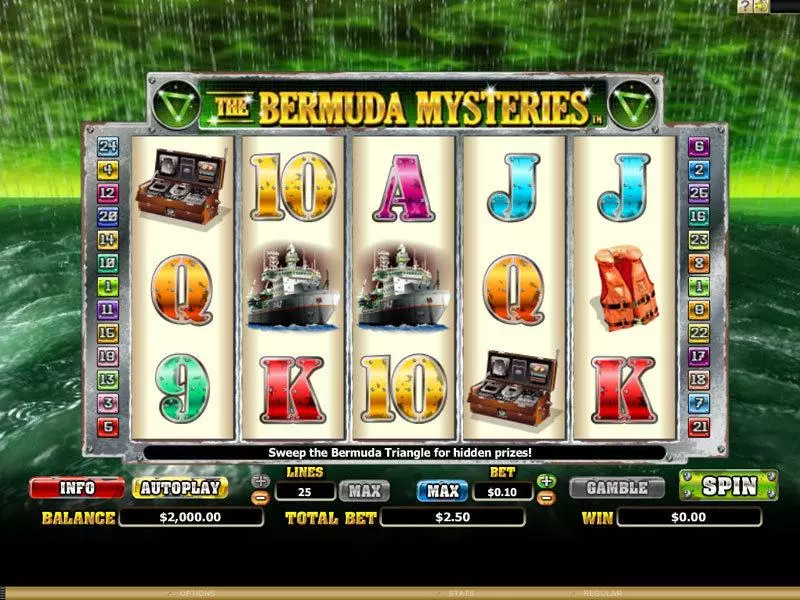 The Bermuda Mysteries Microgaming Slot Game released in   - Free Spins