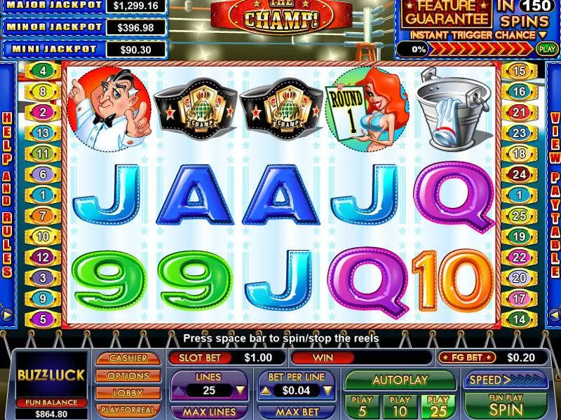 The Champ NuWorks Slot Game released in   - Free Spins