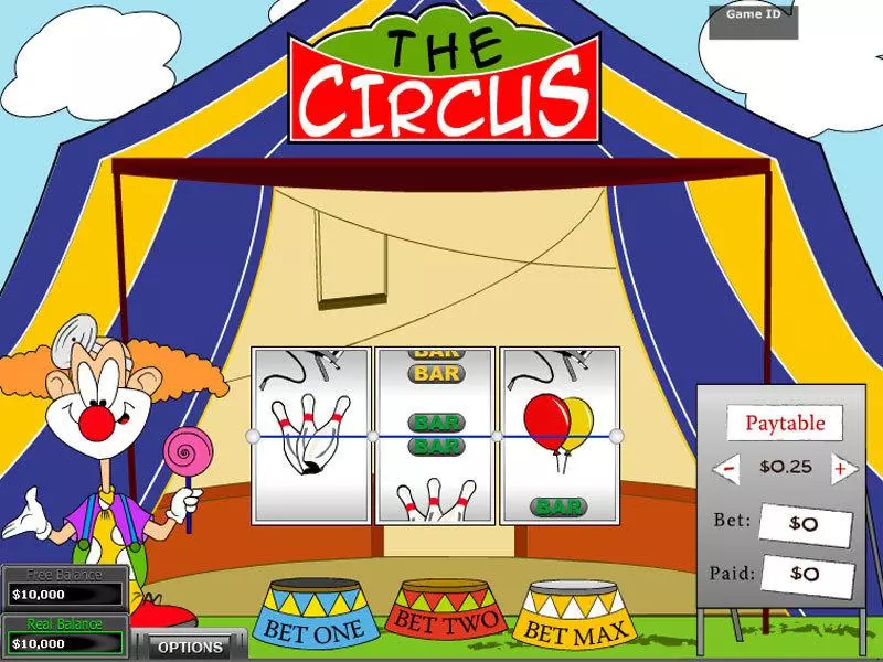 The Circus DGS Slot Game released in   - 