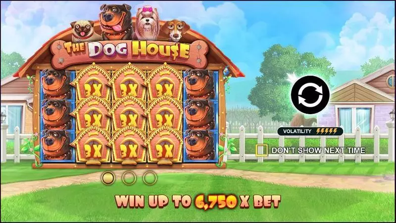 The Dog House Pragmatic Play Slot Game released in May 2019 - Free Spins