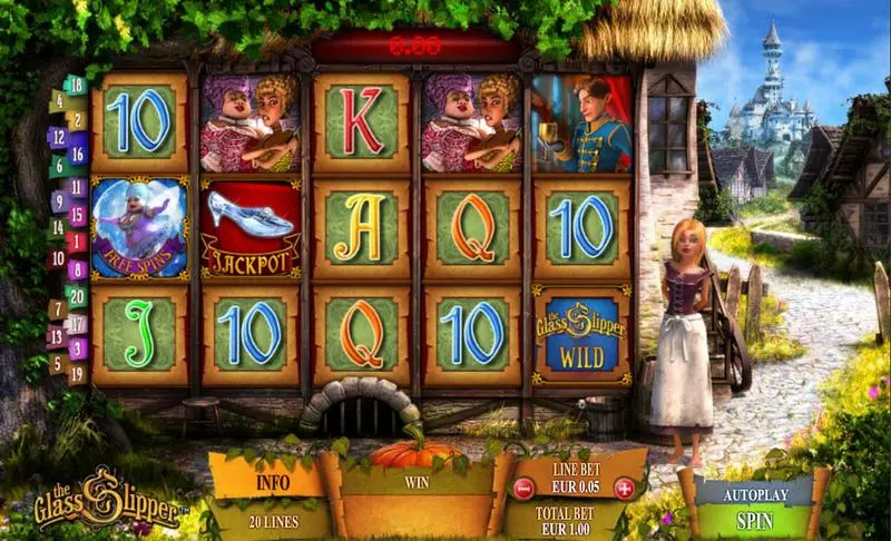 The Glass Slipper Ash Gaming Slot Game released in   - Free Spins