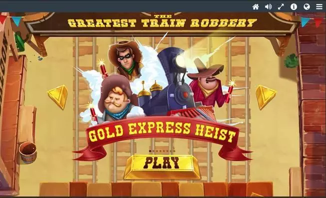 The Greatest Train Robbery Red Tiger Gaming Slot Game released in December 2019 - Free Spins