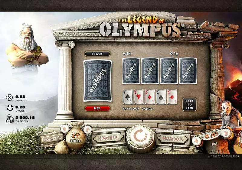 The Legend of Olympus Microgaming Slot Game released in   - Free Spins